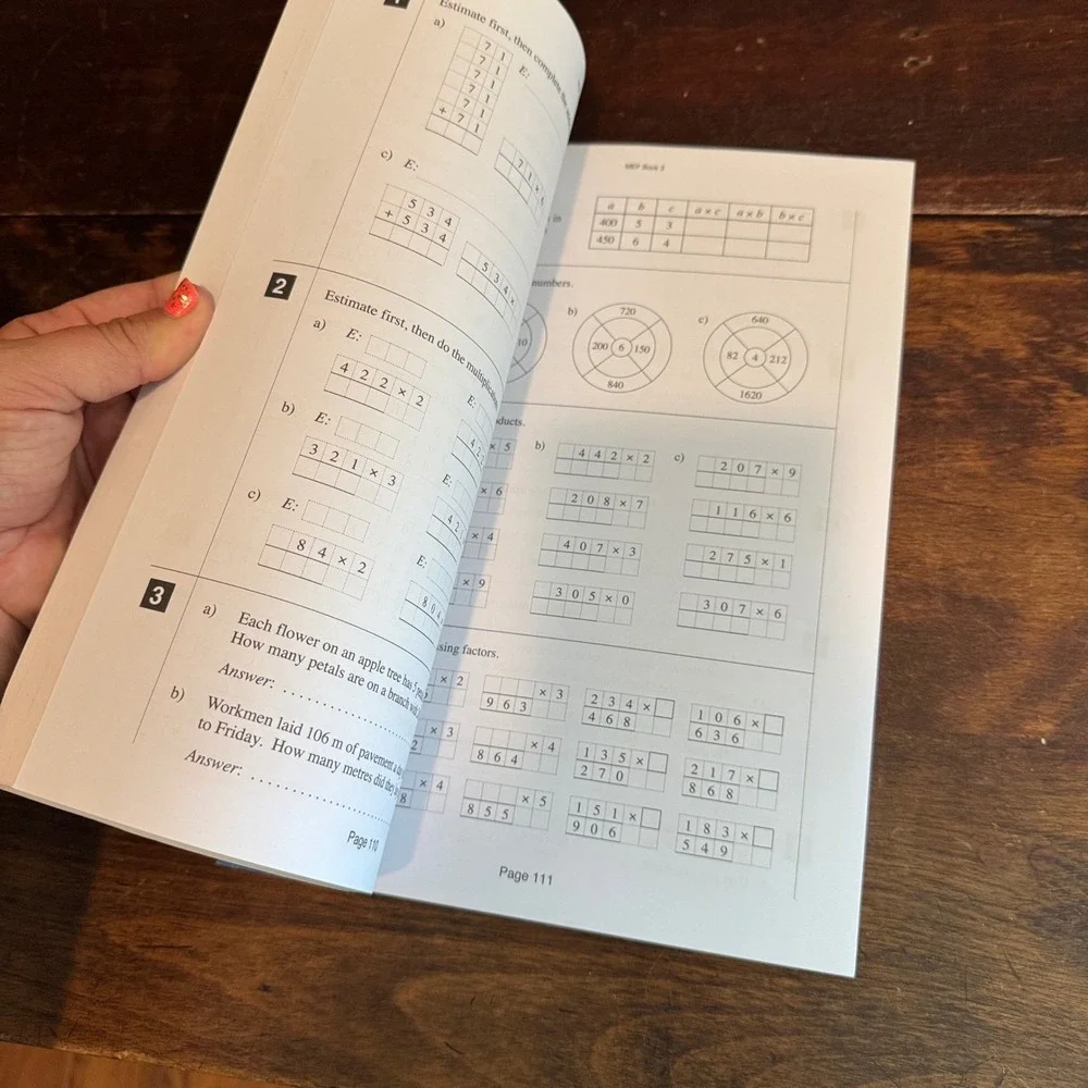 Mathematics Enhancement Programme MEP Practice‎ Book 3 Primary Education USED